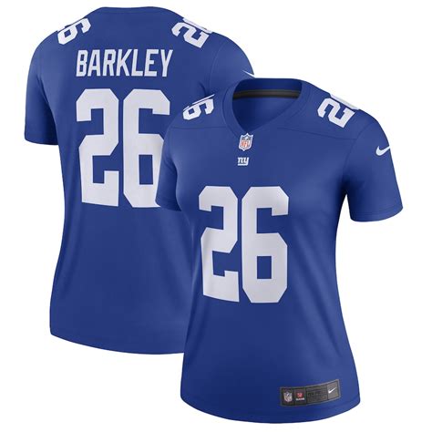 Saquon Barkley New York Giants Nike Women's Legend Jersey - Royal