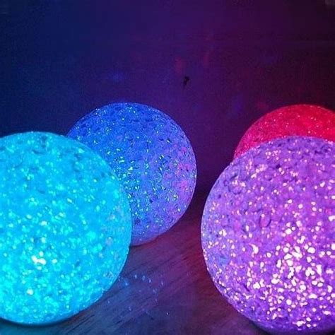 Boule Led Effet Cristal Lux Et Déco Eclairage Led Nomade