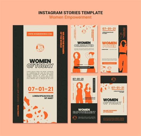 Free Psd Women Empowerment Social Media Posts