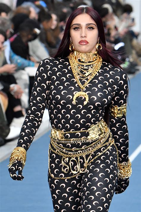 Lourdes Leon hits the runway in skintight catsuit at Paris Fashion Week