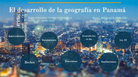 El Desarrollo De La Geograf A En Panam By Milagros Mar N On Prezi