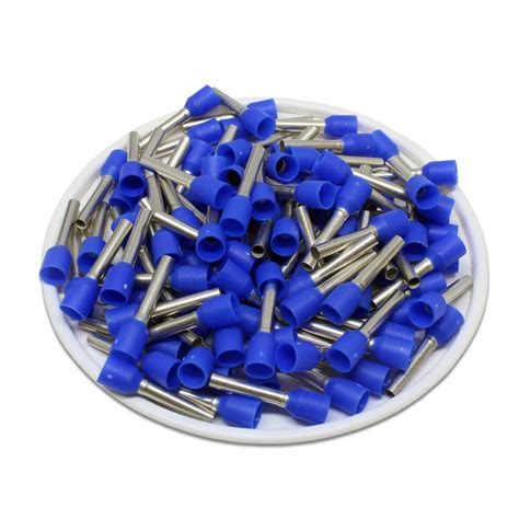 Ad20012 True 14 Awg 12mm Pin Insulated Ferrules Blue Ferrules Direct