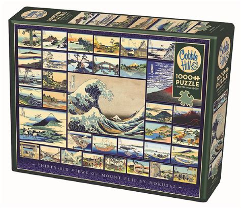 Puzzle Colaj Hokusai Num R Piese Puzzle Mania Ro