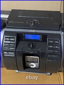 JVC RV NB70B Boomblaster Portable Player Boombox Working Portable Cd