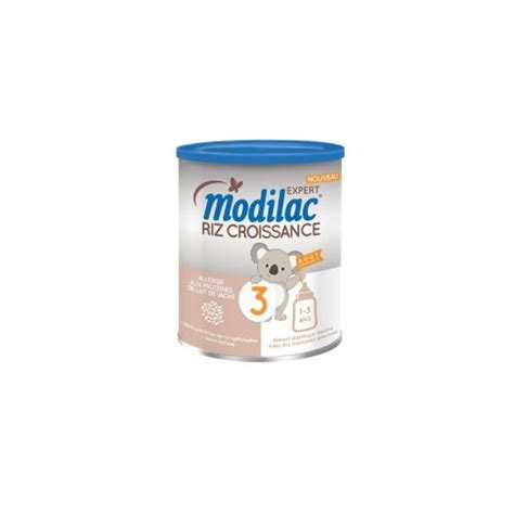 Modilac Expert Riz Croissance Lait 3 Me Age 800g DocMorris France