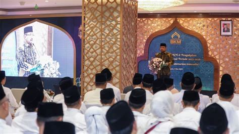 Menteri Agama Kukuhkan Pengurus Badan Kesejahteraan Masjid Pusat