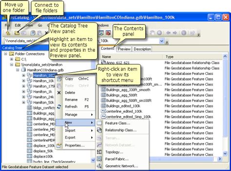 A Quick Tour Of ArcCatalogArcMap Documentation