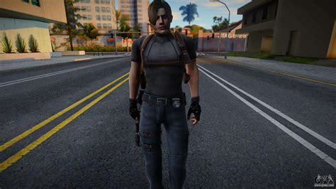 Leon Kennedy Skin Mod For Gta San Andreas