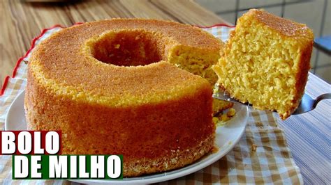 BOLO DE MILHO DE LATINHA SEM TRIGO DE LIQUIDIFICADOR MUITO FÁCIL E