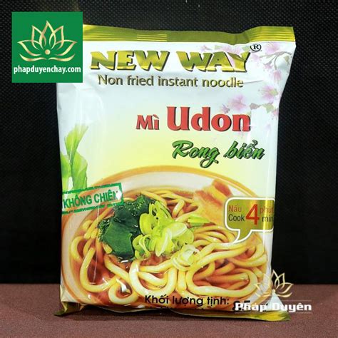 Thực Phẩm Chay - Mì Udon Rong Biển Không Chiên (85g) | Shopee Việt Nam