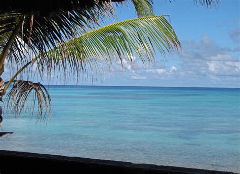 Lagoon side of the atoll, Tuvalu - Travel Photos by Galen R Frysinger ...