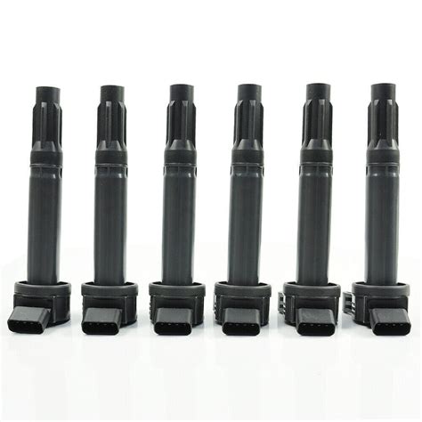 6X Ignition Coil 6X Spark Plug For Toyota Camry Avalon Rav4 Sienna