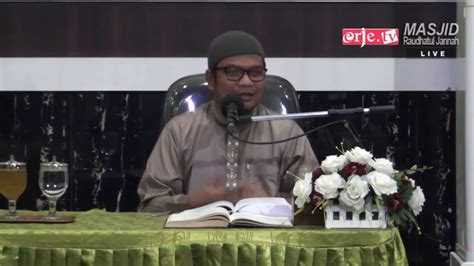 Syarah Shahih Muslim Ustadz Dr Aspri Rahmat Azai MA YouTube