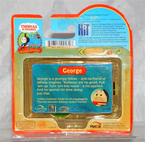 Thomas Tank Engine Wooden GEORGE Steamroller NEW IN PACKAGE Retired LC ...