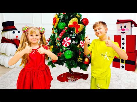 Diana and Roma Christmas stories / Video compilation - Videos For Kids