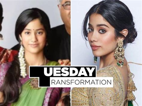 Transformation Tuesday: These before-and-after photos of Janhvi Kapoor will baffle you