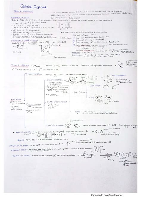 Qo Resum Quimica Organica Qu Mica Org Nica Studocu