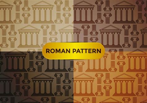 Roman Pattern Vector At Collection Of Roman Pattern