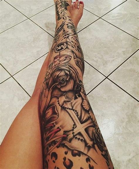 Pin By Rachelle Marsicek On Tattoos Leg Tattoos Women Full Leg