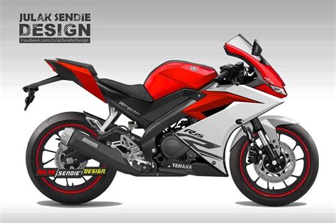 Yamaha R15 V3 0 Rendering Red Side