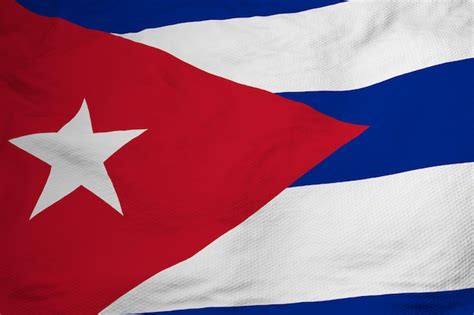 Premium Photo | Waving cuban flag in 3d rendering