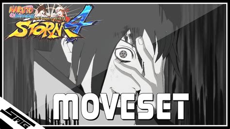 Naruto Ultimate Ninja Storm Ems Sasuke Complete Moveset Youtube