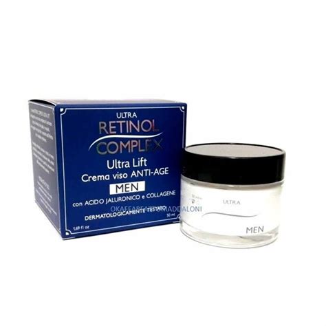 Ultra Retinol Complex Ultra Lift Crema Viso Antiage Uomo Men Ml Ok