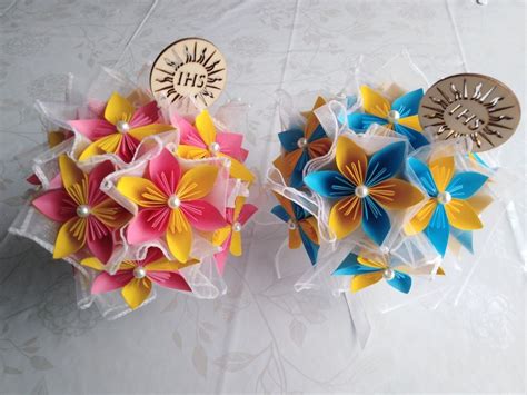 Bukiet Z Kwiat W Kusudama Origami Grodzisk Wielkopolski Olx Pl