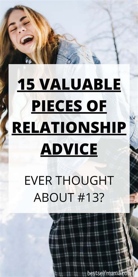 15 Valuable Pieces of Relationship Advice | Relationship advice ...