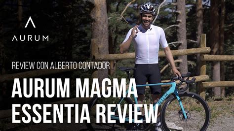 Review De La AURUM Essentia Con Alberto Contador YouTube