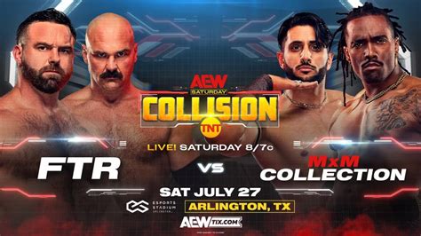 Cartelera Aew Collision Battle Of The Belts Xi En Vivo