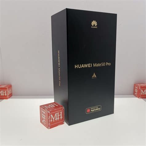 Kunlun Glass Edition Official Global Huawei Mate 50 Pro Black Full Set