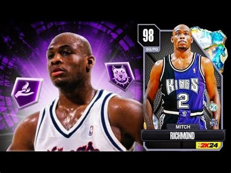 GALAXY OPAL MITCH RICHMOND GAMEPLAY MONEY MITCH IS A TOP 5 PG IN NBA