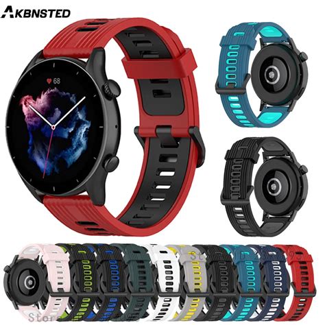 Correa De Silicona Oficial Para Reloj Amazfit GTR4 GTR3 GTR 3 Pro