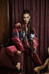 Bella Hadid Photoshoot For Kith X Versace Campaign Celebmafia