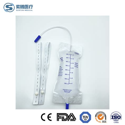 Sunton Adult Urine Leg Bag 2000ml Disposable Urine Leg Bags China 500ml