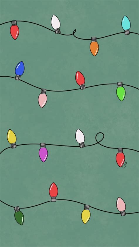 Discover more than 88 christmas lights wallpaper cartoon - in.coedo.com.vn