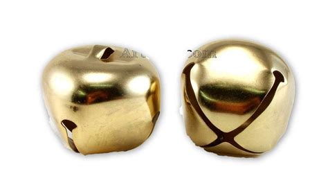 2 Inch 51mm Extra Large Giant Jumbo Gold Craft Jingle Bell 1 Piece