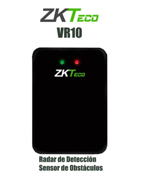 ZKTECO ZKT0770014 ZKTECO VR10 Radar De Deteccion Para Control De