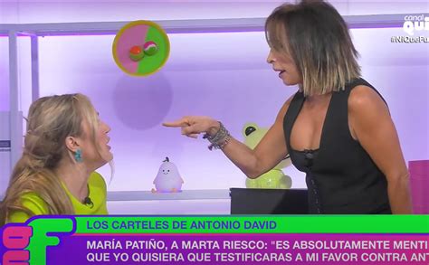 Mar A Pati O Tambi N Tiene Una Fuerte Bronca Con Marta Riesco En Ni