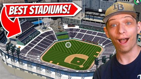 These Stadiums Are So Good Mlb The Show Stadium Creator Youtube