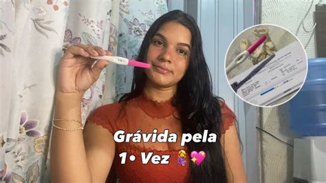 COMO DESCOBRI MINHA PRIMEIRA GRAVIDEZ Grávida aos 19 Anos YouTube