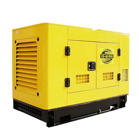 60kva Puissance Silencieuse Électrique Diesel Générateur 60kva