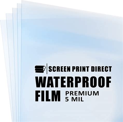 Amazon Screen Print Direct Waterproof Inkjet Transparency Sheets