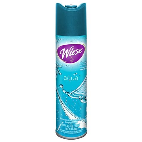 Aromatizante En Aerosol Wiese Aqua Caja Con Piezas Men