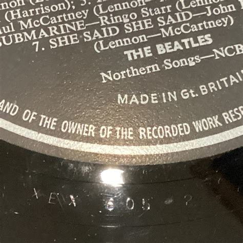 The Beatles Original Mono Revolver Vinyl Lp Record Original Uk Mono