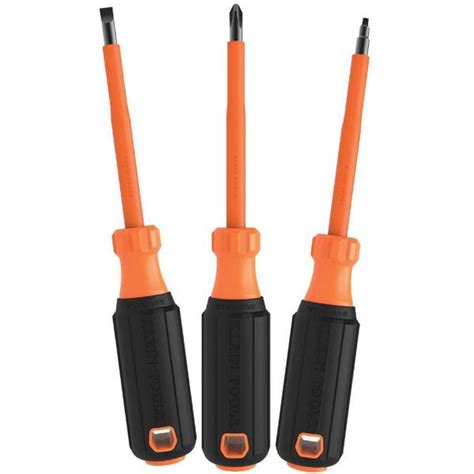 Klein Tools 3-Piece Screwdriver Set - 85073INS | Blain's Farm & Fleet