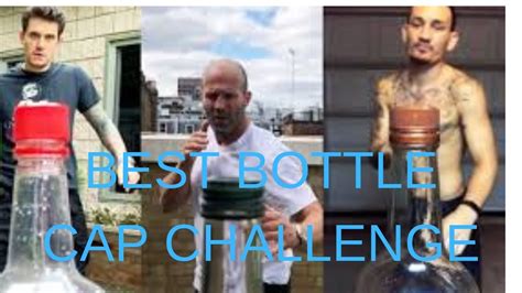 Bottle Cap Challenge Compilation Youtube