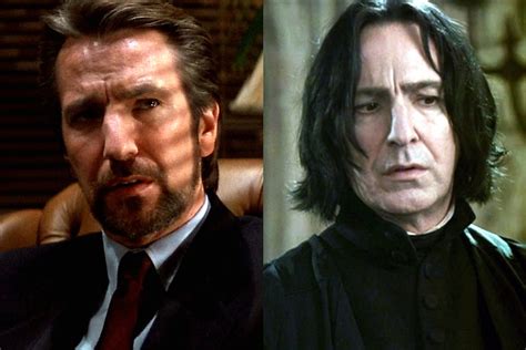 From Hans Gruber To Severus Snape Alan Rickmans Best Film Roles Abc