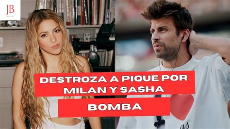 Shakira HUMILLA ASÍ a Piqué con Milan y Sasha tras su ABANDONO